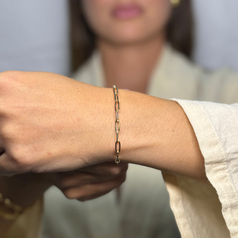 Bracciale catena oro