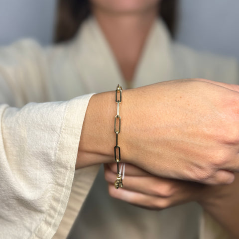 Bracciale catena oro
