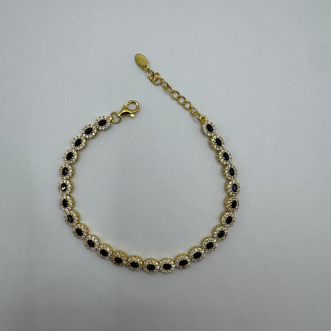 Bracciale Tennis con zirconi Argento