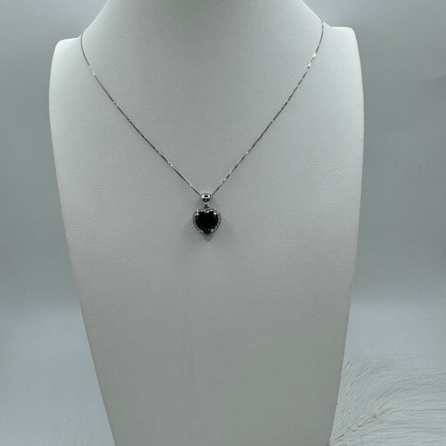 Collana veneziana con cuore kate oro e zirconi