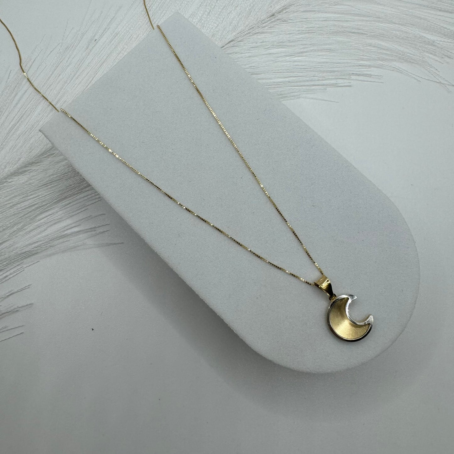 Collana veneziana con luna oro