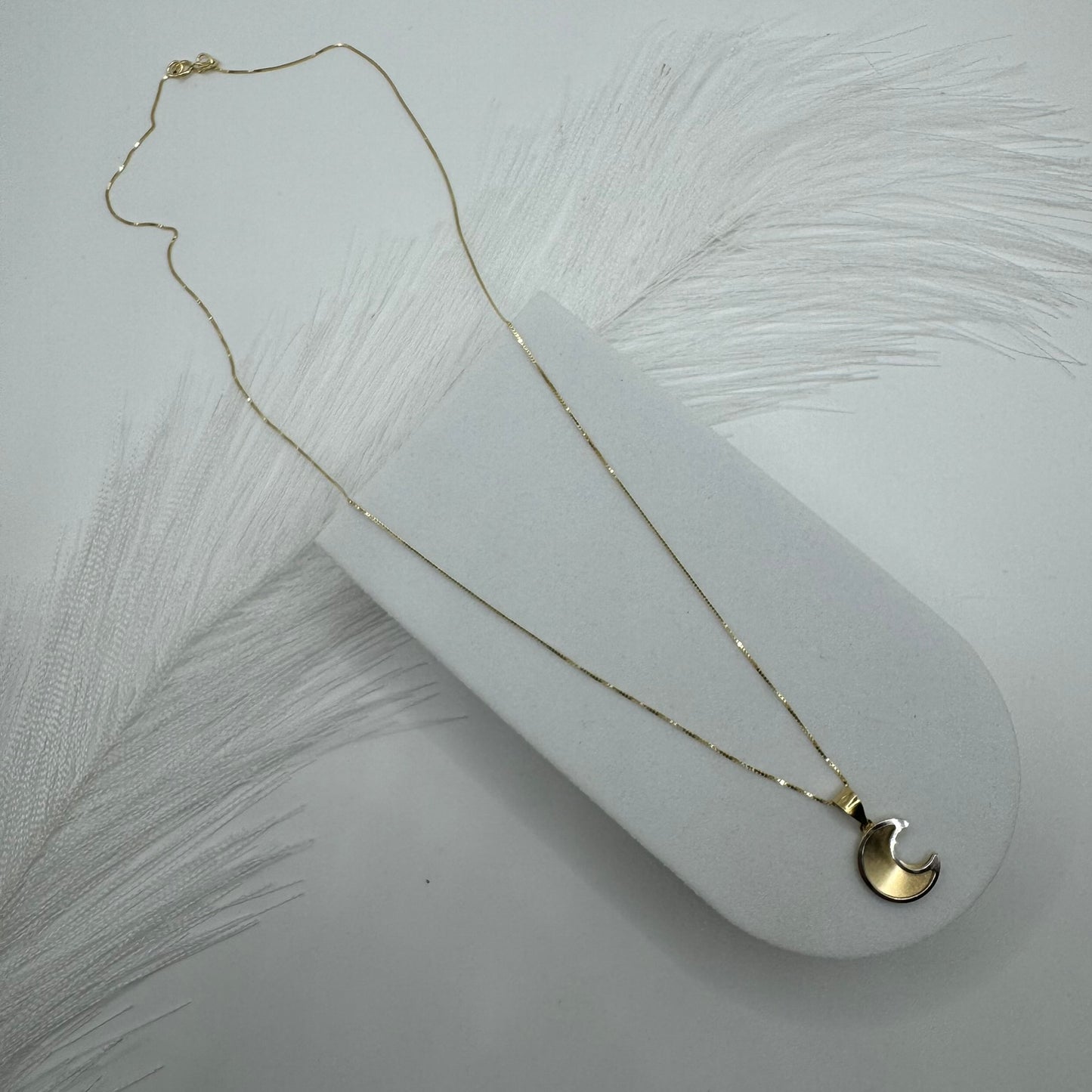 Collana veneziana con luna oro