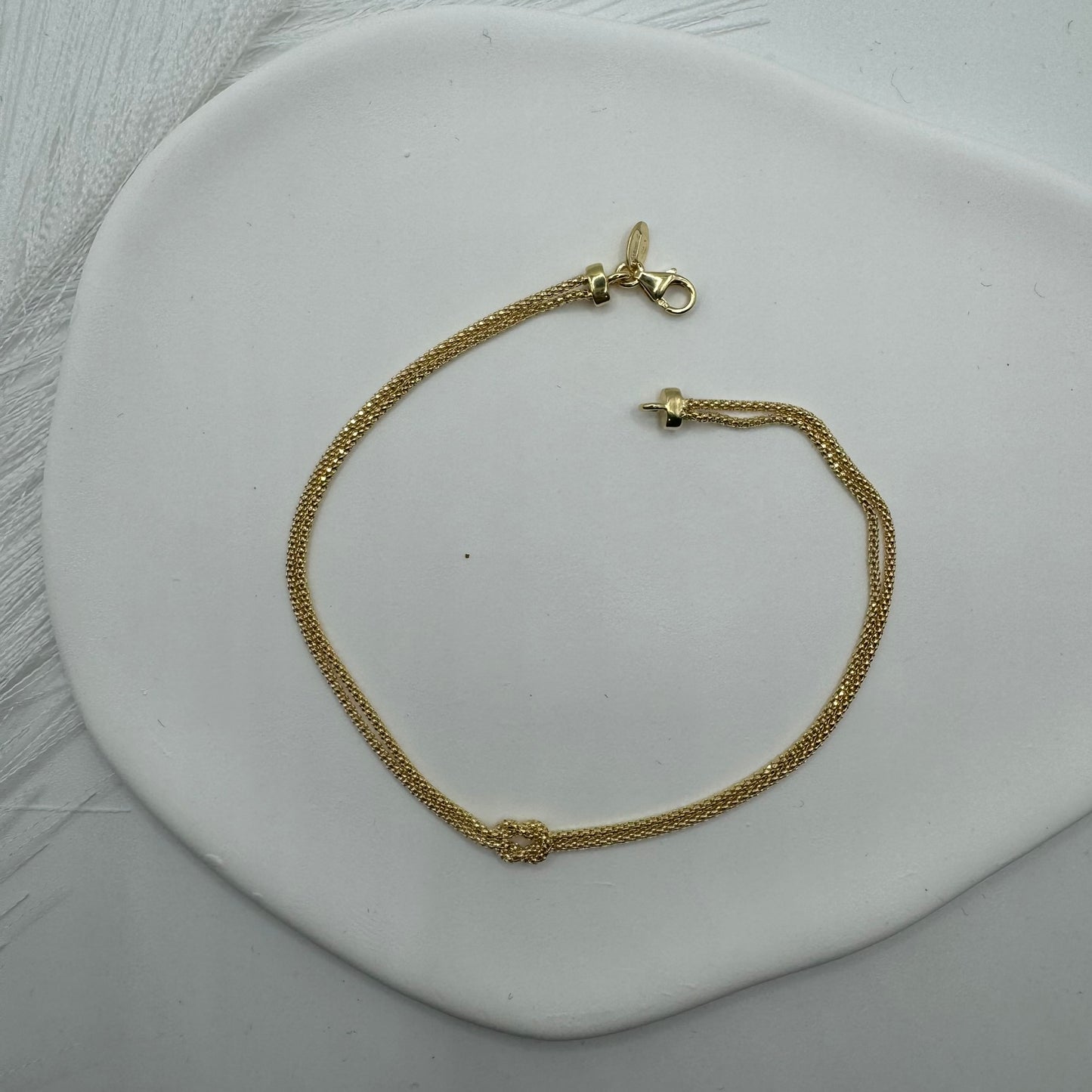 Bracciale nodo oro