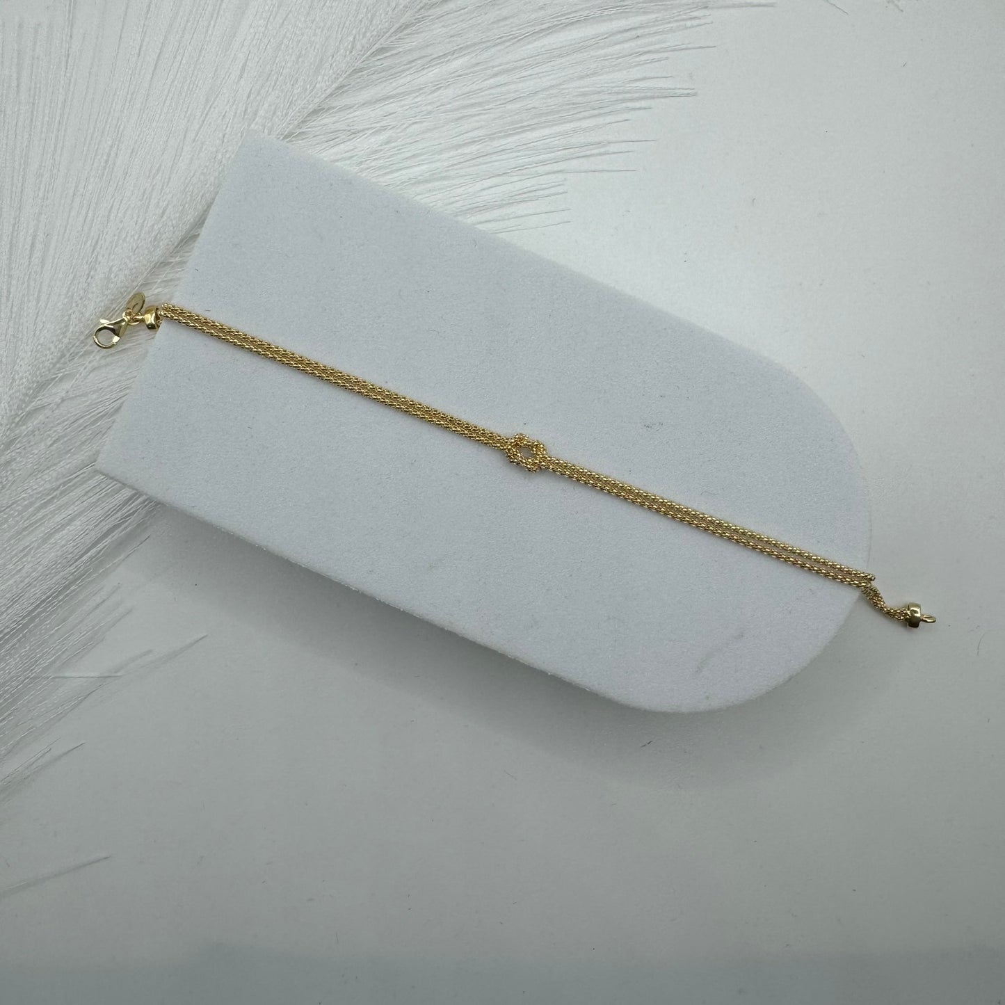 Bracciale nodo oro