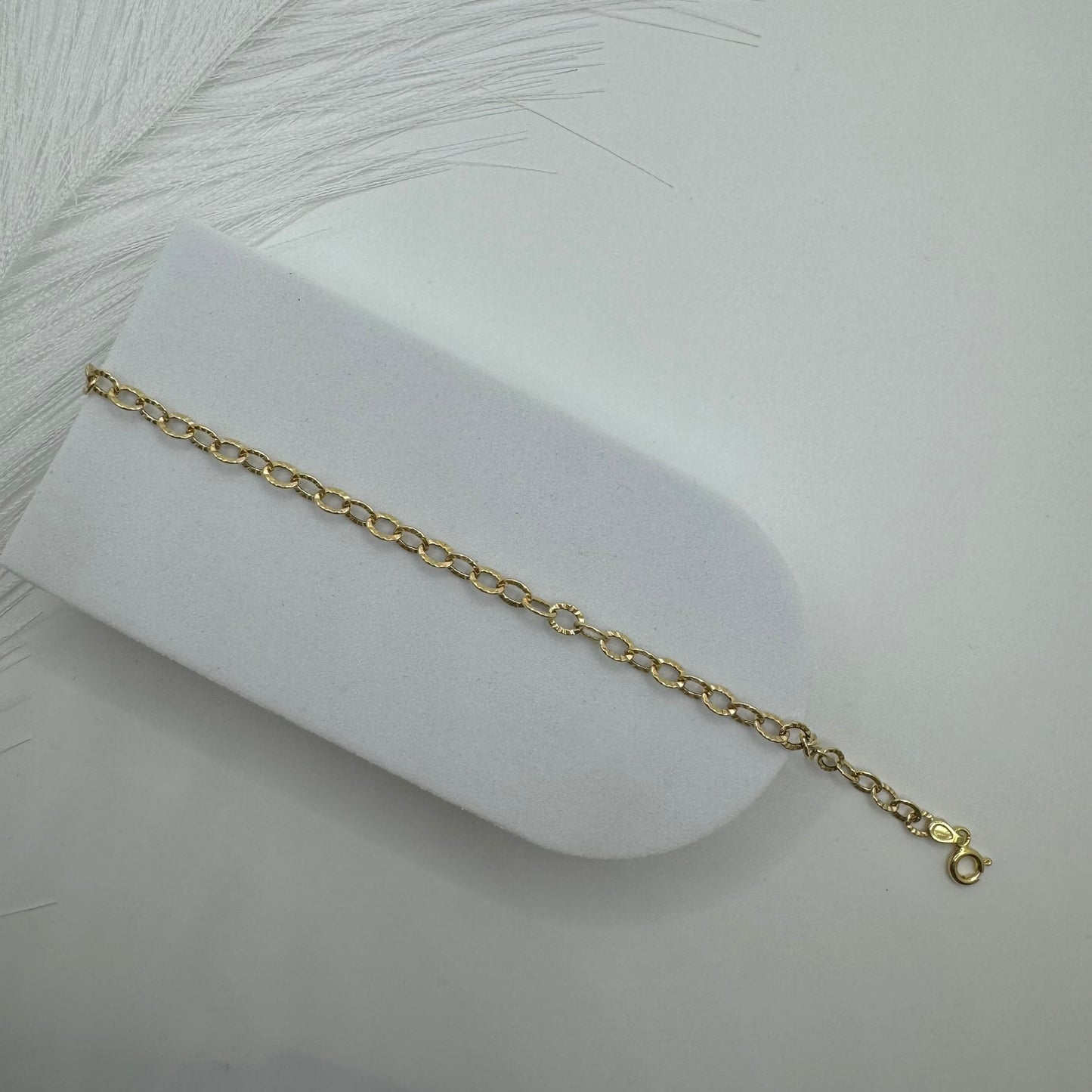 Bracciale catena oro