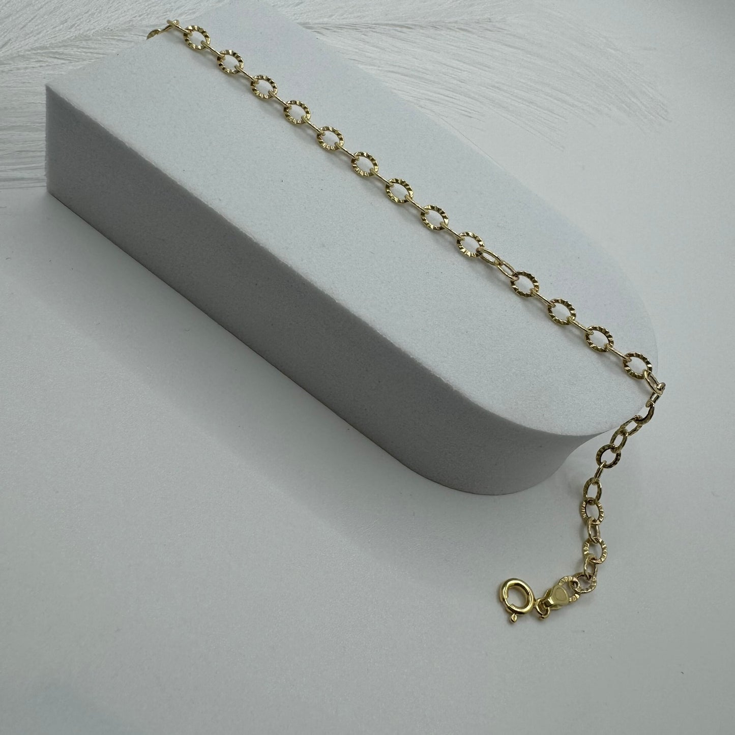 Bracciale catena oro