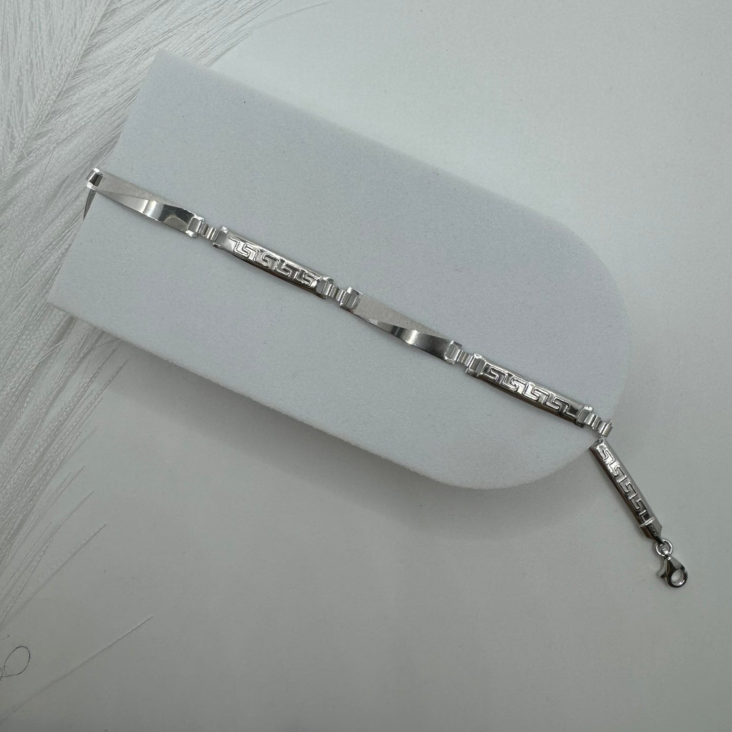 Bracciale piastre lavorate oro