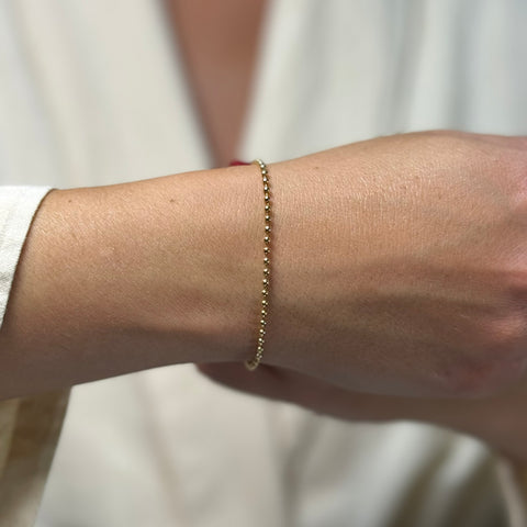 Bracciale Pallinato oro