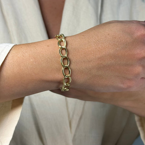 Bracciale catena oro