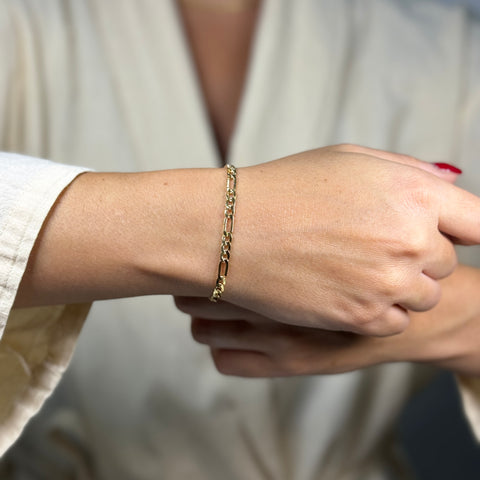 Bracciale 3+1 oro