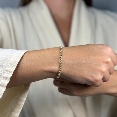 Bracciale groumette oro