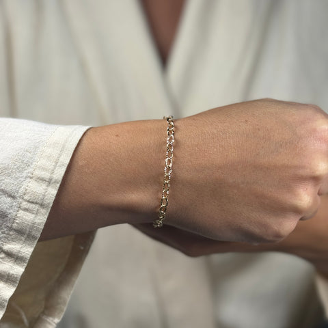 Bracciale catena oro
