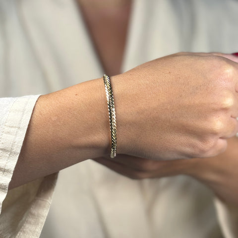 Bracciale groumette oro