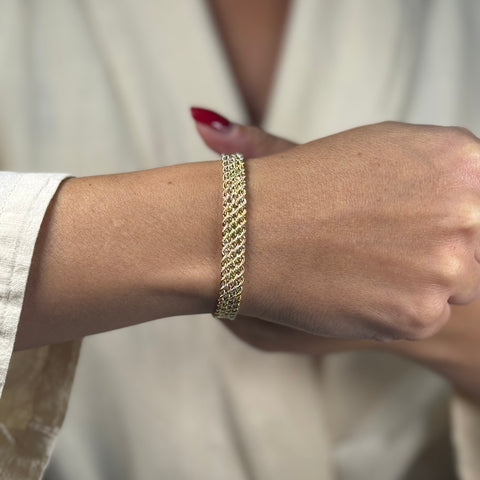 Bracciale multifune 4 oro