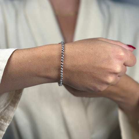 Bracciale sfere oro
