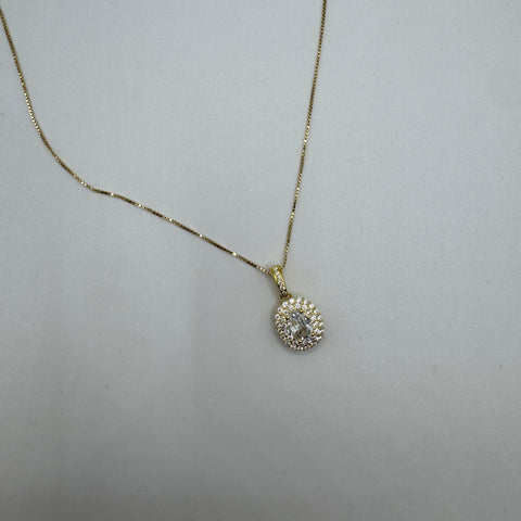 collana kate con zirconi Argento