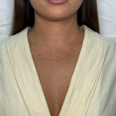 Collana spighetta oro