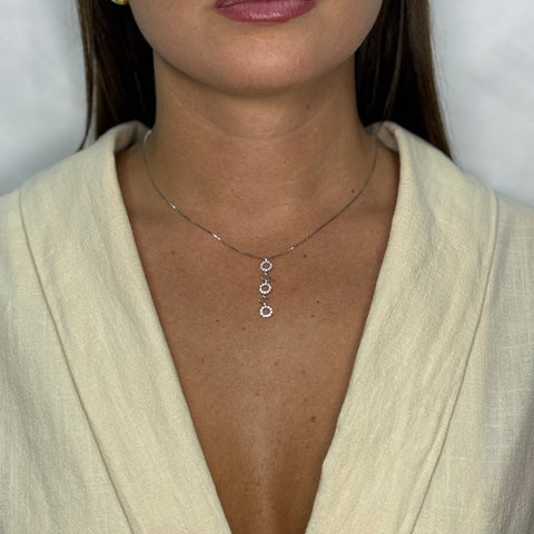 Collana veneziana con cerchi oro