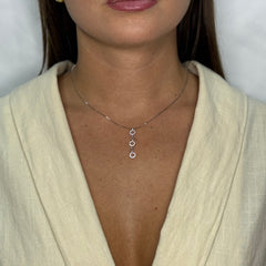 Collana veneziana con cerchi oro
