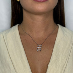 Collana veneziana con scala oro