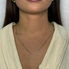 Collana tubolare oro