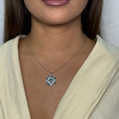 Collana veneziana con rosa dei venti oro