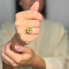 Anello nodo oro