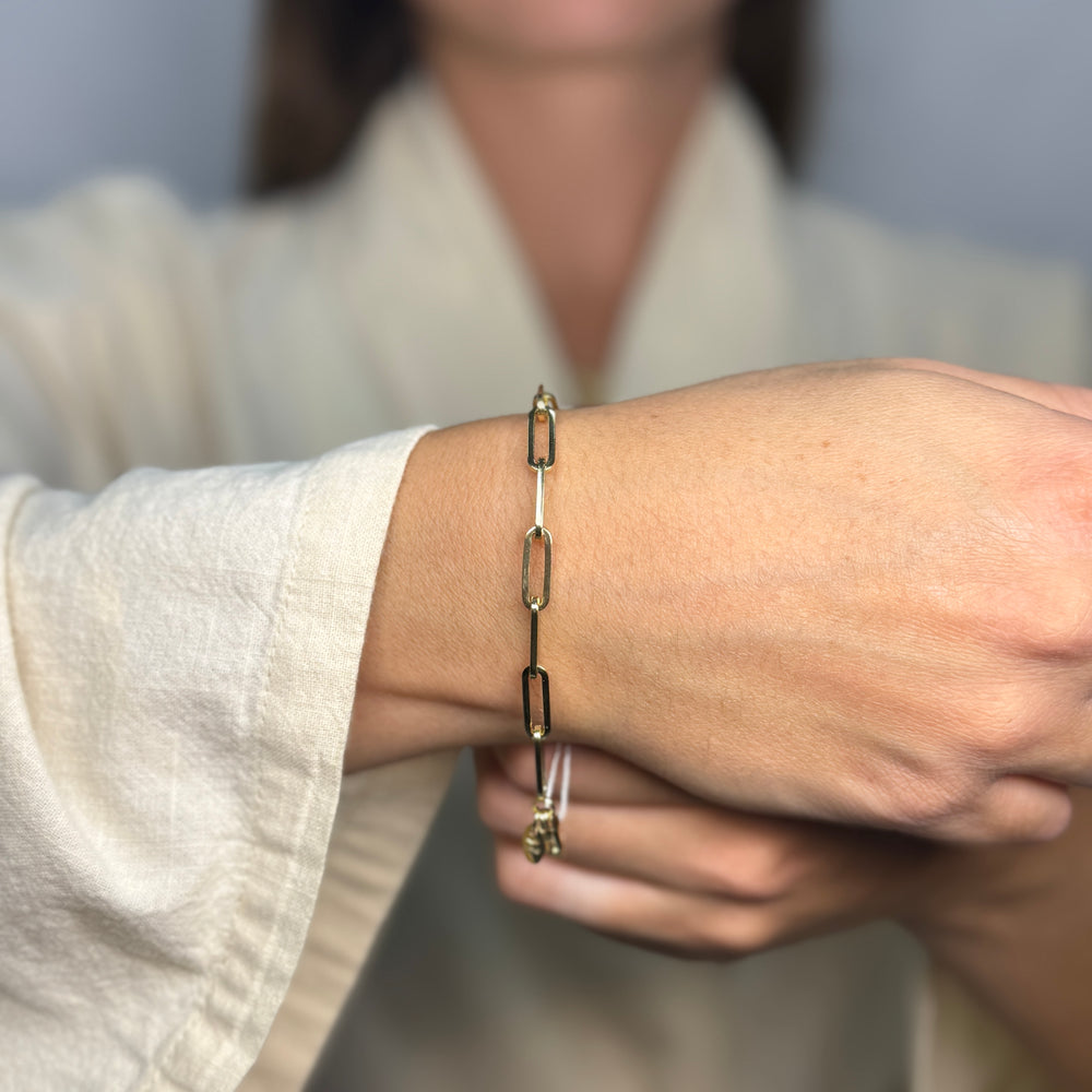 Bracciale catena oro
