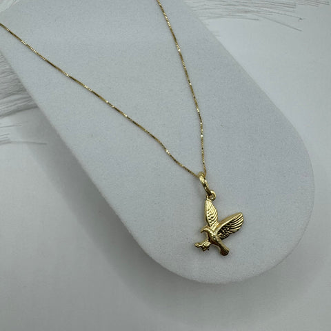 Collana veneziana con aquila oro