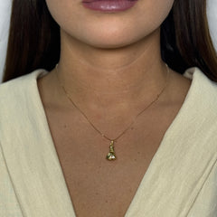 Collana con sacco di dollari oro