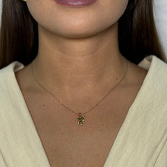 Collana con serpente oro
