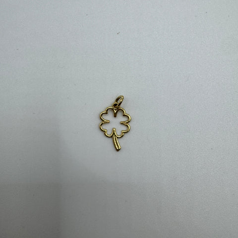 Pendente quadrifoglio oro
