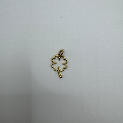 Pendente quadrifoglio oro