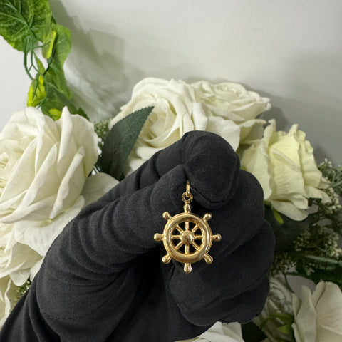 Pendente timone oro