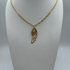 collana con ala Argento