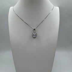 collana kate con zirconi Argento