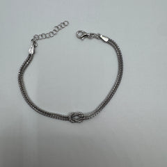 Bracciale nodo Argento