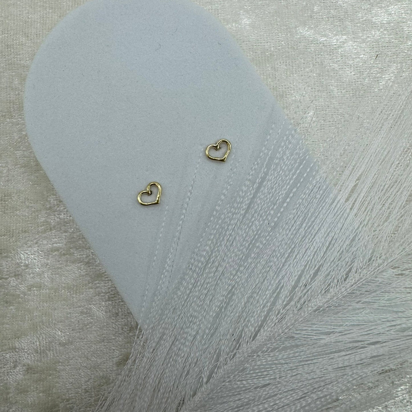 Orecchini cuore oro