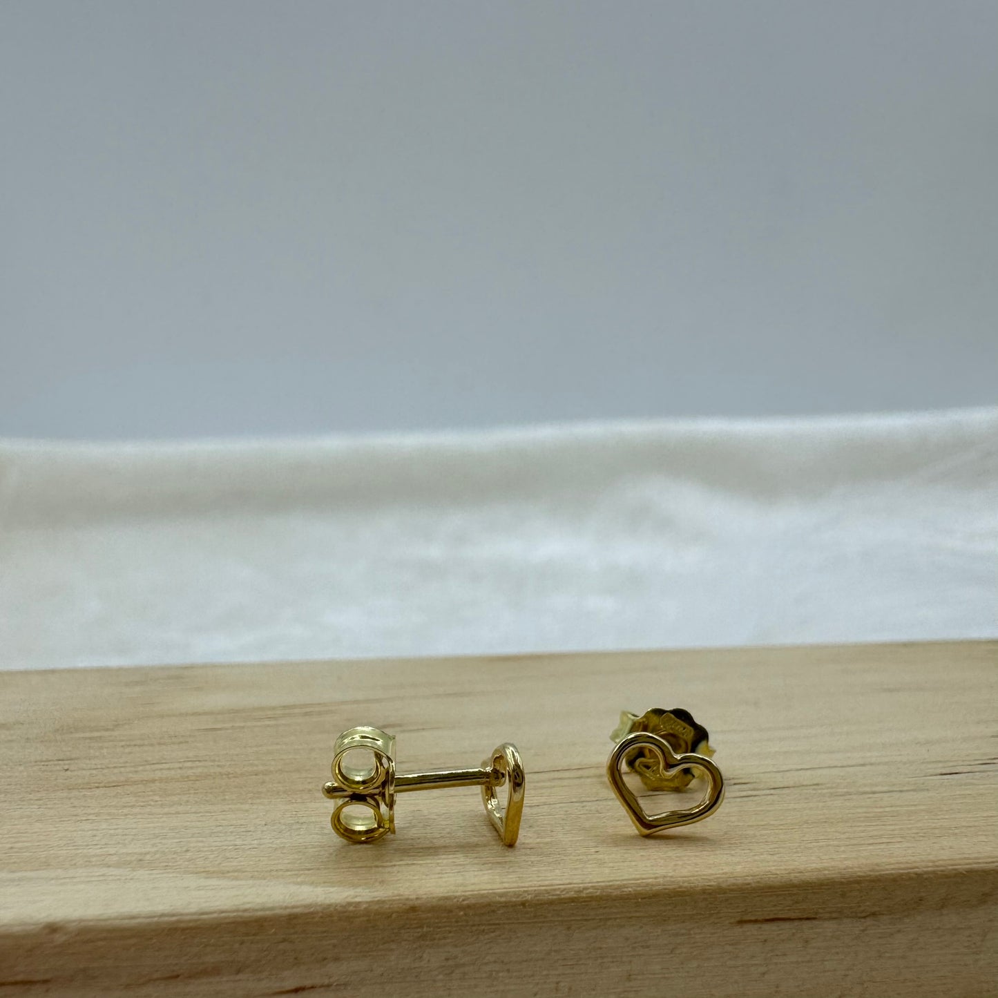 Orecchini cuore oro