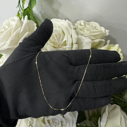 Collana veneziana larga oro