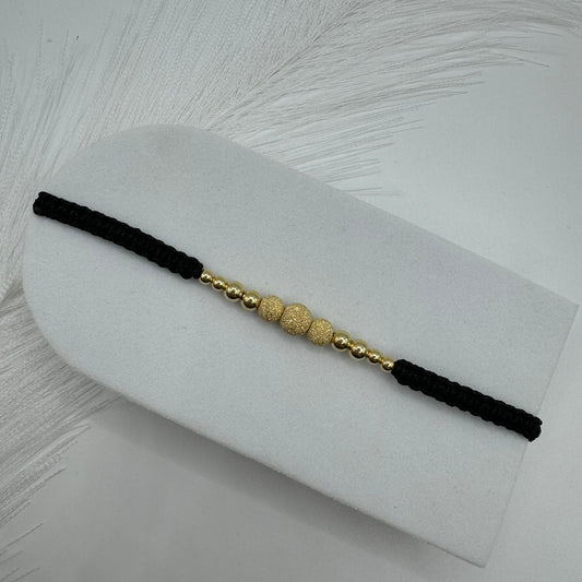 Bracciale Scooby doo sfere oro