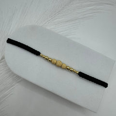 Bracciale Scooby doo sfere oro