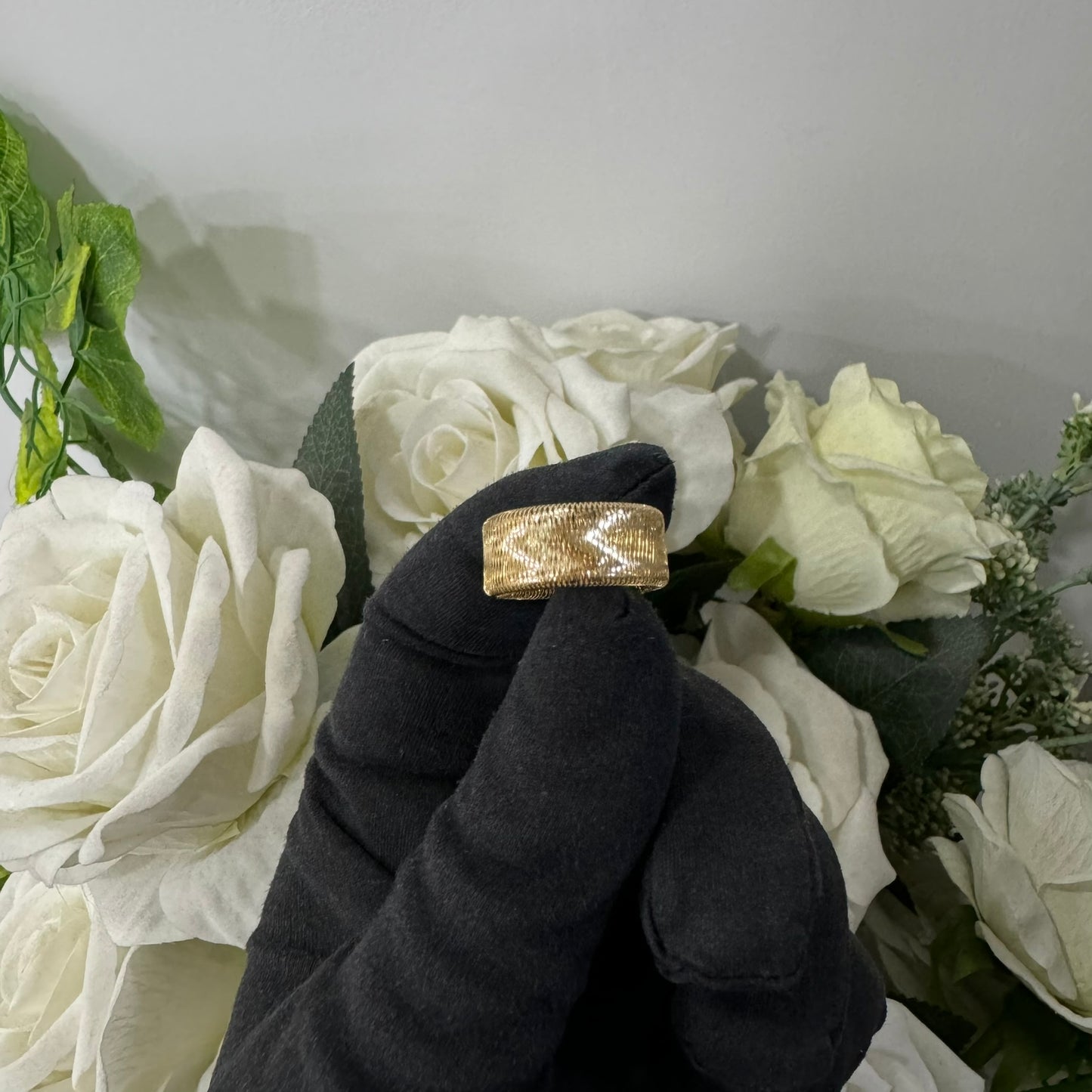 Anello fascia elastica oro