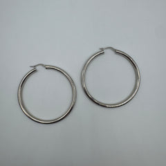 Orecchini cerchio tubolare Argento 925