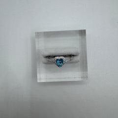 Anello Kate cuore con zirconi argento 925