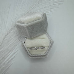 Anello veretta oro e diamanti