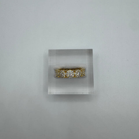 Anello Veretta fiore Magic on zirconi argento 925