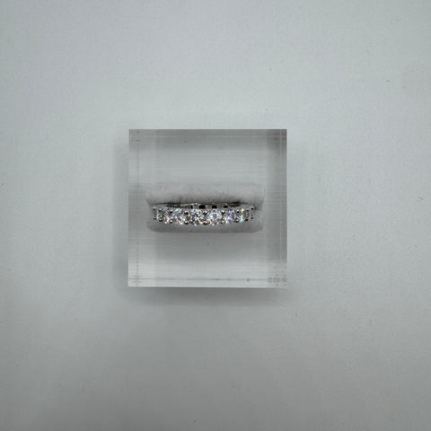 Anello Veretta con zirconi argento 925