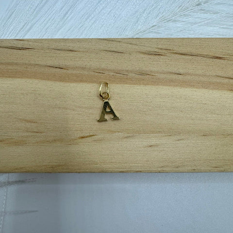 Pendente lettera oro