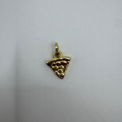 Pendente pizza bombè oro